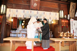 神前結婚式｜八剱八幡神社
